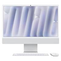 Apple iMac 24'' 4.5K display M4 chip 8-core CPU and 8-core GPU, 16GB, 256GB SSD - Silver