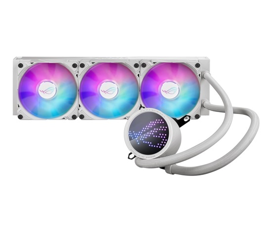 BAZAR - ASUS vodní chladič CPU AIO ROG RYUO III 360 ARGB WHITE EDITION, 3x120mm -pouzito(Náhradní krabice)