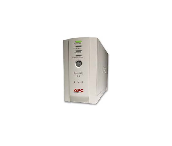 APC -poškozený obal- Back-UPS CS 350 USB/Serial 230V (210W)