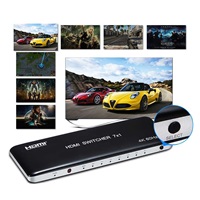 PremiumCord 4K@60hz HDMI switch 7:1 plastový s dálkovým ovladačem