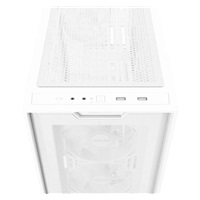 ASUS case A21 PLUS, Mini Tower, průhledná bočnice, 4x 120mm ARGB Fan, bílá