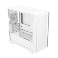 ASUS case A21 PLUS, Mini Tower, průhledná bočnice, 4x 120mm ARGB Fan, bílá