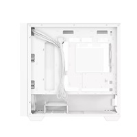 ASUS case A21 PLUS, Mini Tower, průhledná bočnice, 4x 120mm ARGB Fan, bílá