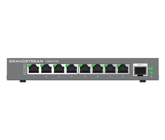 Grandstream GWN7701M Unmanaged Network Switch 8 2,5Gb portů / 1 SFP+