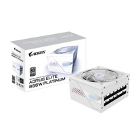 GIGABYTE zdroj AE850PM PG5, 850W, 80+ Platinum, 120mm fan, bílá