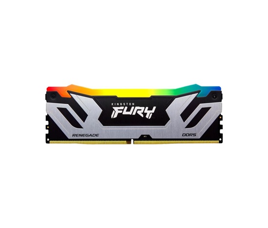 KINGSTON CUDIMM DDR5 24GB 8400MT/s CL40 FURY Renegade RGB Silver XMP