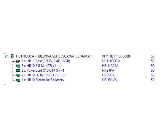 FUJITSU STORAGE HB 1100 - 6x4TB NL3,5 IS10-4P 16G  2xFC16 SFP+ / diskové pole NETAPP