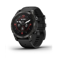 Garmin Epix Pro Sapphire 47 mm - Carbon Gray DLC titanium with black silicone band, EU