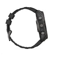 Garmin fenix® 8 AMOLED Sapphire - 51 mm - Carbon Gray DLC Titanium with Black | Pebble Gray Silicone Band, EU