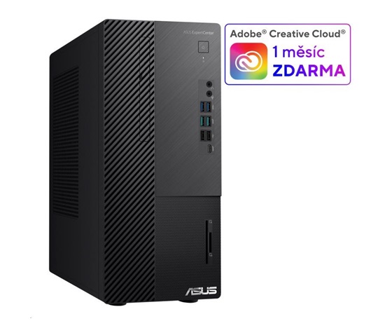 ASUS PC Desktop (D700MEES-3131000360), i3-13100, 16GB, 512GB SSD, Inte UHD, No OS, Black