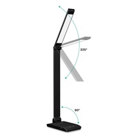 CONNECT IT Stolní LED lampa Bright, USB-A, černá