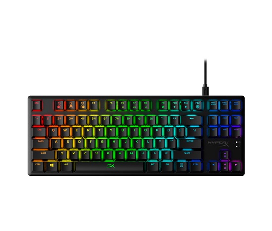 BAZAR - HyperX Alloy Origins Core Mechanical Gaming Keyboard, HX Aqua-US - Poškozený obal (Komplet)