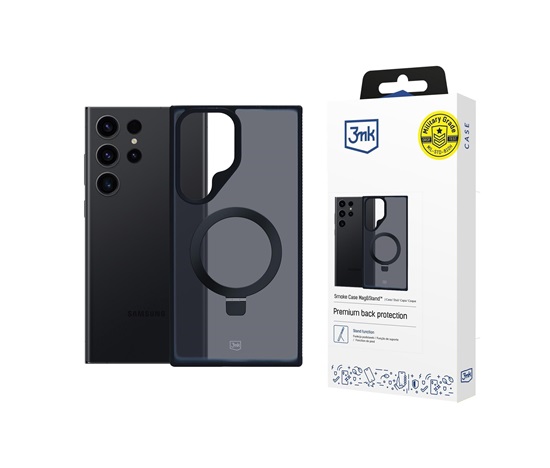 3mk Smoke Case Mag&Stand pro Samsung Galaxy S25+