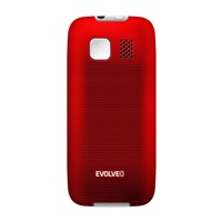 EVOLVEO EasyPhone, mobilní telefon pro seniory s nabíjecím stojánkem, červená