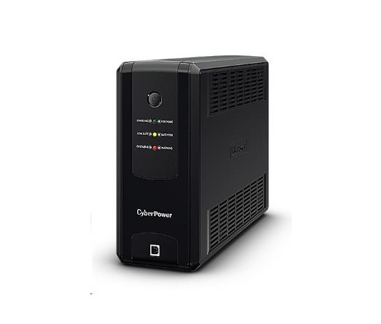 BAZAR - CyberPower UT GreenPower Series UPS 1050VA, 630W, české zásuvky - Po opravě (Náhradní krabice)