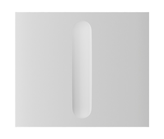 Ajax  CenterButton (Dimmer) vertical - Středový kryt stmívatelného tlačítka, vertikální instalace, ústřicová