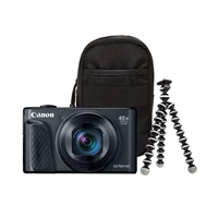 Canon PowerShot SX740 HS Lite Travel, 20.3Mpix, 40x zoom, WiFi, 4K video - černý
