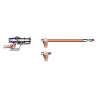 BAZAR - Dyson V10 Absolute 2023 akumulátorový vysavač, tyčový, cyklónový, HEPA filtr, 3 úrovně sání, poškozený obal