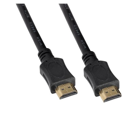 Solight HDMI kabel s Ethernetem, HDMI 2.0 A konektor - HDMI 2.0 A konektor, blistr, 2m