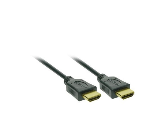 Solight HDMI kabel s Ethernetem, HDMI 1.4 A konektor - HDMI 1.4 A konektor, blistr, 3m