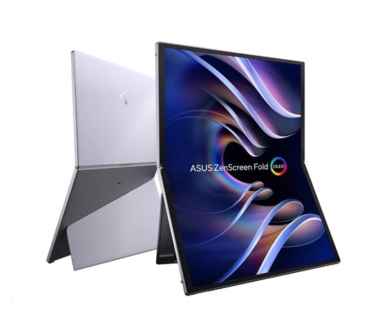 ASUS LCD 17,3" MQ17QH ZenScreen Fold OLED, DisplayHDR™ 500 True Black, 100% DCI-P3, Dual USB Type-C®, mini-HDMI®, Headph