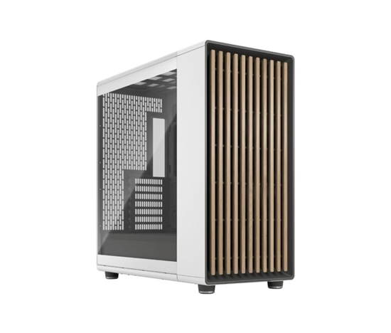 FRACTAL DESIGN North XL, Midi Tower, 1xUSB-C 3.2 Gen 2x2, 2xUSB 3.0, 4x 140mm Fan, Bílá