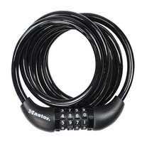 Master Lock Spirálový kombinační zámek na kolo  8221EURDPRO - 1,8m