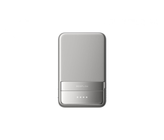 EcoFlow RAPID Magnetic Power Bank (5000mAh) - Stříbrná