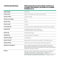 HPE PL DL145g11 AMD 8024P (2.4/8C) 1x32G 2SFF NS204i-u 2x1000W 4x1Gb Smart Choice