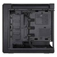 BAZAR - ASUS case PROART PA602 WOOD METAL PWM BLACK, Mid Tower, černá - Poškozený obal (Komplet)
