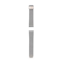 Garett univerzální řemínek 20 mm, stříbrný kovový, typ Mesh