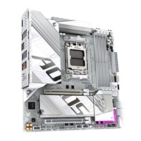 GIGABYTE MB Sc AM5 B850M A ELITE WF6E ICE, AMD B850, 4xDDR5, 1xDP, WiFi, mATX