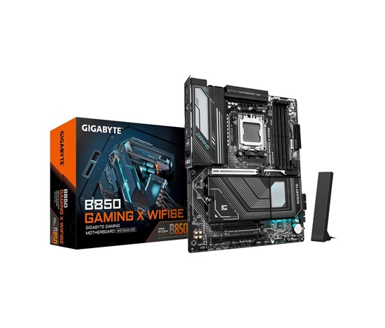 GIGABYTE MB Sc AM5 B850 GAMING X WIFI6E, AMD B850, 4xDDR5, 1xDP, 1xHDMI, WiFi, ATX