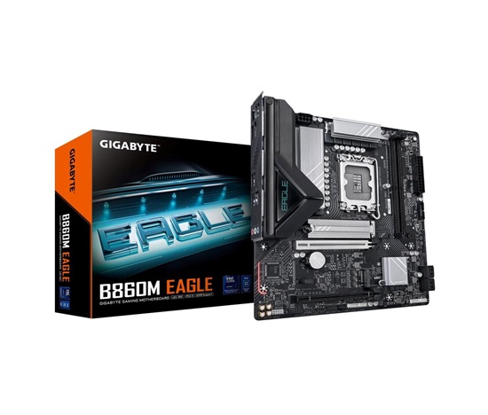 GIGABYTE MB Sc LGA1851 B860M EAGLE, Intel B860, 2xDDR5, 1xDP, 1xHDMI, mATX