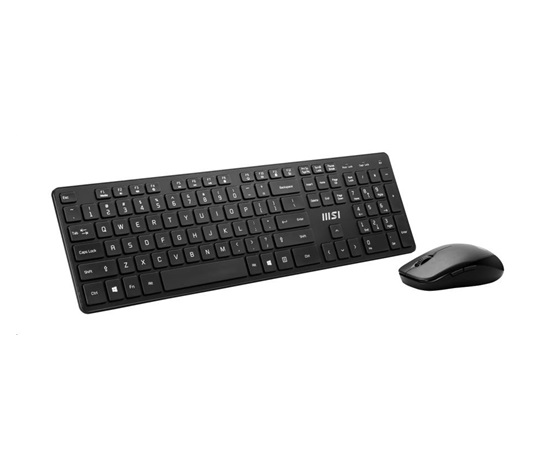 MSI set klávesnice a myši COMBO PRO, bezdrátová, CZ/SK lokalizace