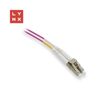 LYNX duplexní patch kabel MM, OM4, LC/LC, 50/125µm, 10m
