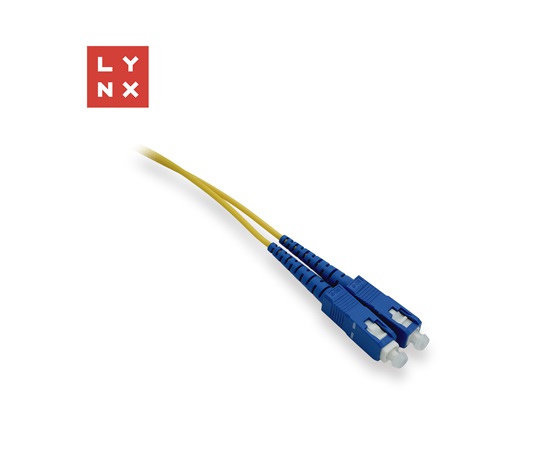 LYNX duplexní patch kabel SM, OS2, SC/SC, 9/125µm, 10m
