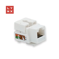 LYNX keystone UTP Cat5e, 90 stp., bílý