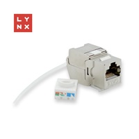 LYNX keystone STP Cat6, samozařezávací, stříbrný