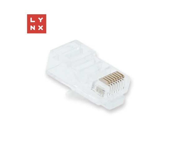 LYNX konektor UTP Cat5e, 50µ, 100ks