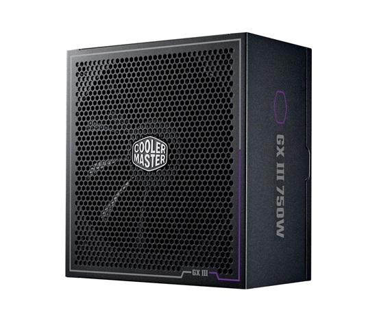 Cooler Master zdroj 750W GX III, 135mm, 80+ Gold, Plně modulární, ATX 3.0