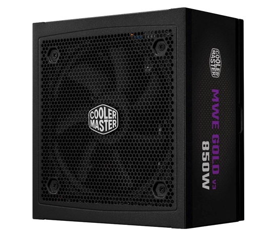 Cooler Master zdroj 850W GX III, 135mm, 80+ Gold, Plně modulární, ATX 3.0