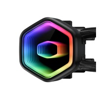Cooler Master vodní chladič MasterLiquid 240 Core II, 2x240mm, LGA1851, AM5, černá