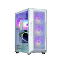 ZALMAN case I3 NEO, Mid Tower, ATX, 2xUSB 3.0, 1xUSB 2.0, 4x 120mm ARGB Fan, bílá