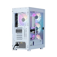 ZALMAN case I4 TG, Mid Tower, ATX, 2xUSB 3.0, 1xUSB 2.0, 4x 120mm RGB Fan, bílá