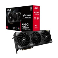 ASUS VGA AMD Radeon RX 9070 XT TUF GAMING OC 16GB, RX 9070 XT, 16GB GDDR6, 3xDP, 1xHDMI