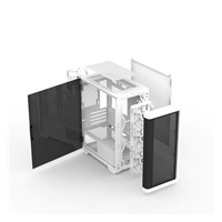 ZALMAN case M4, Mini Tower, mATX, 2xUSB 3.0, 1xUSB 2.0, 4x 120mm RGB Fan, bílá