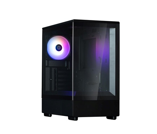 ZALMAN case P10, Mini Tower, mATX, 1xUSB 3.0, 1xUSB-C, 1x 120mm ARGB Fan, černá