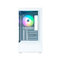 ZALMAN case P10, Mini Tower, mATX, 1xUSB 3.0, 1xUSB-C, 1x 120mm ARGB Fan, bílá