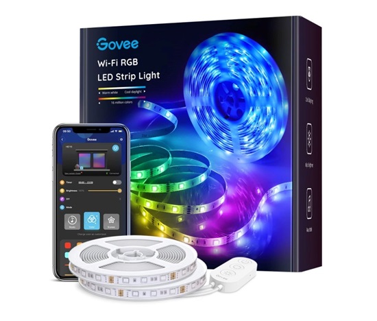 Govee WiFi RGB Smart LED pásek 10m